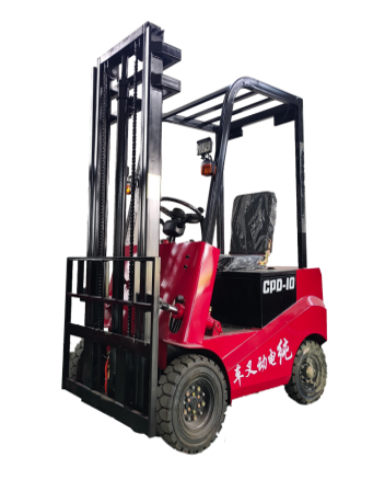 Electric folklift   4 wheel.